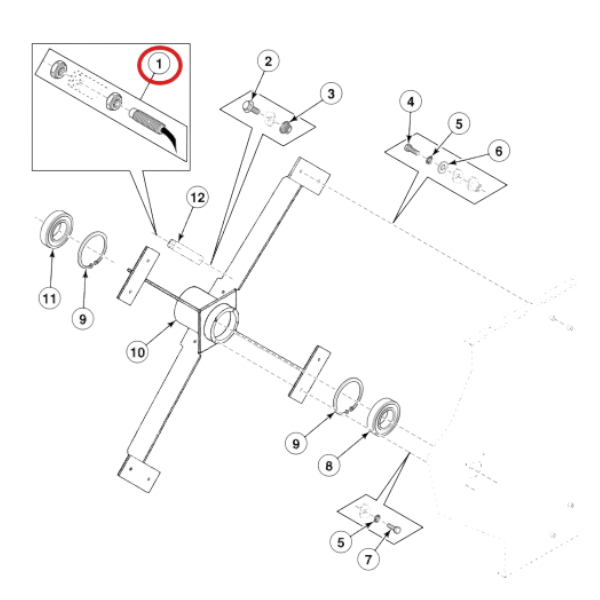 Sensor velocidad secadoras DR 4
