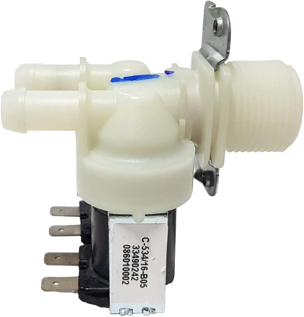 Electroválvula entrada 2 vías 180º 3