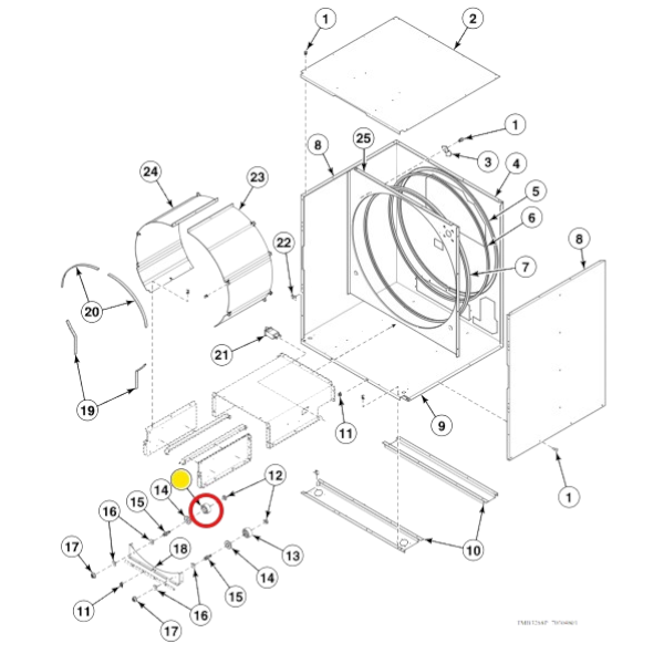Rueda de apoyo DR V2 (CUERPO METALICO) con arandela de fieltro (compra mínima 2 Uds) 5