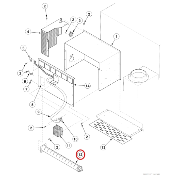 Quemador secadora DR #25-30-35-335-445 4