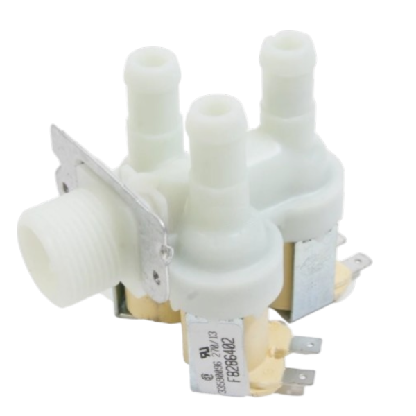 Electroválvula entrada de agua F8286402P – 3 vías – 90º – Speed Queen / Ipso 3